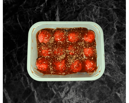 Oven ready meatballs in marinara sauce